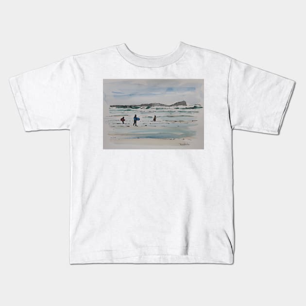 Surf’s Up Kids T-Shirt by bobpetcher